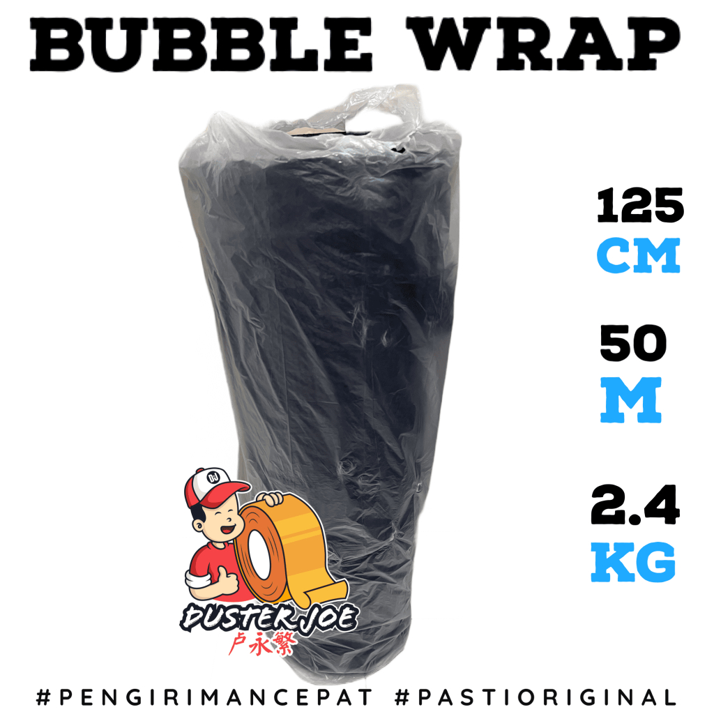 

Bubble Wrap HITAM 125cm 50M 2.4KG Nesa Pack NP CORE PER 1 ROL