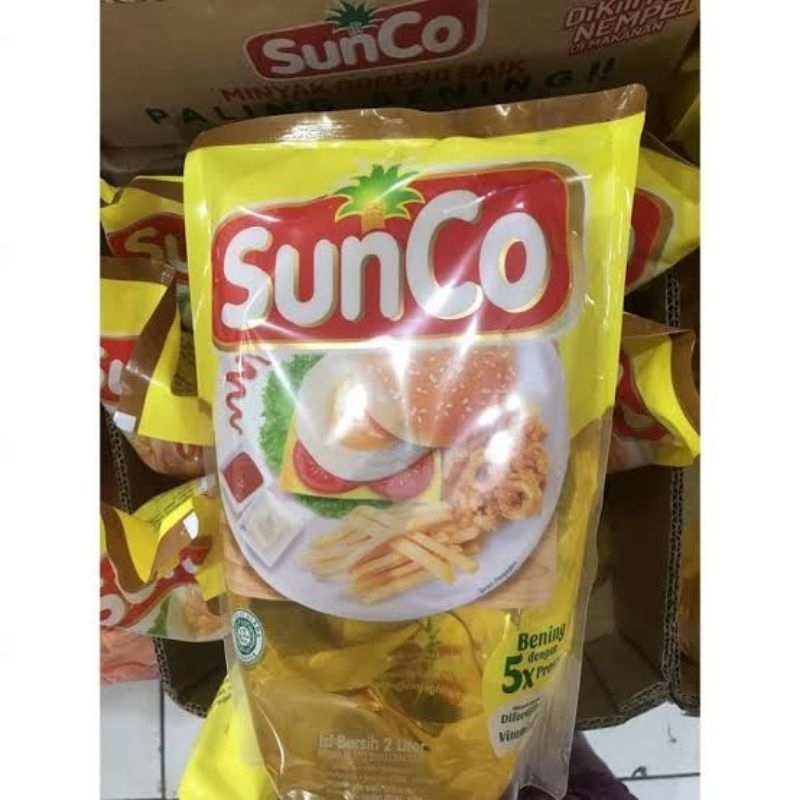 

Minyak goreng sunco 2L