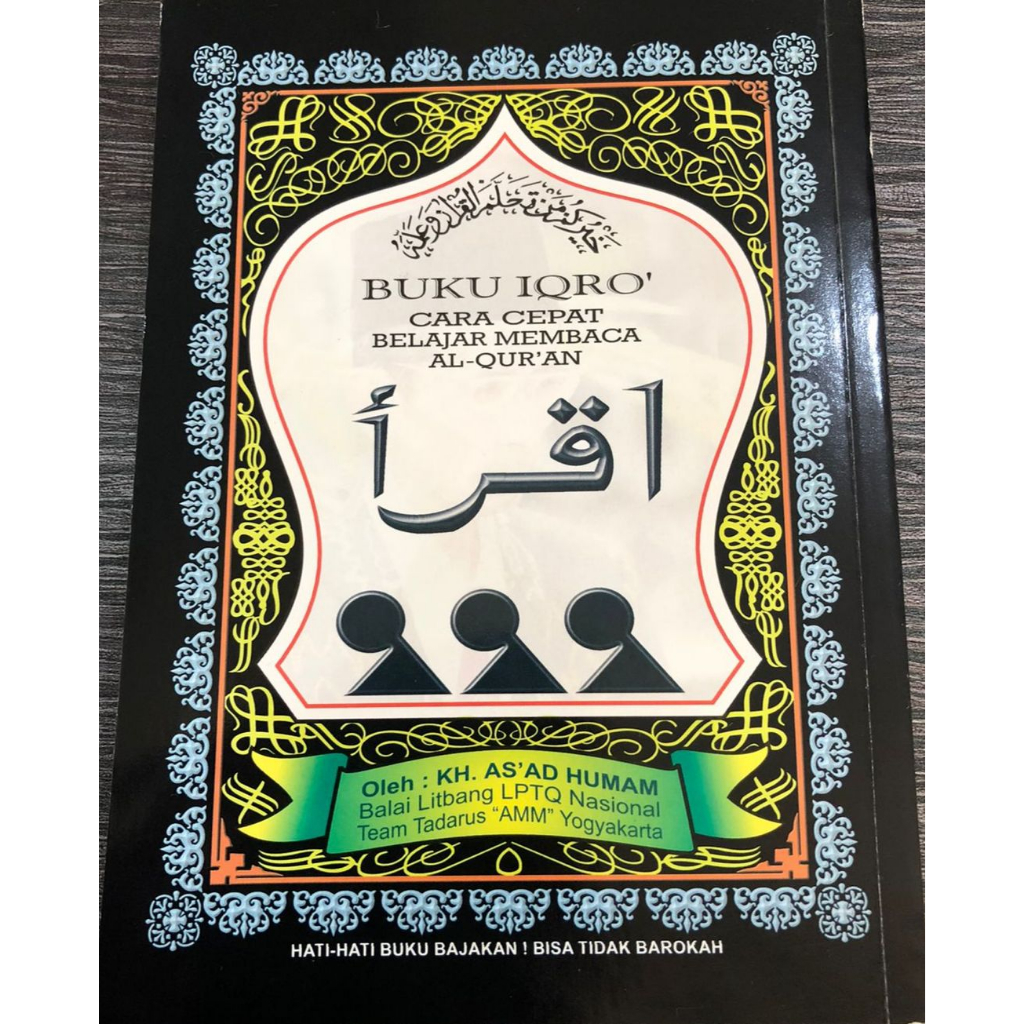 

Buku IQRO' (ukuran buku kecil)