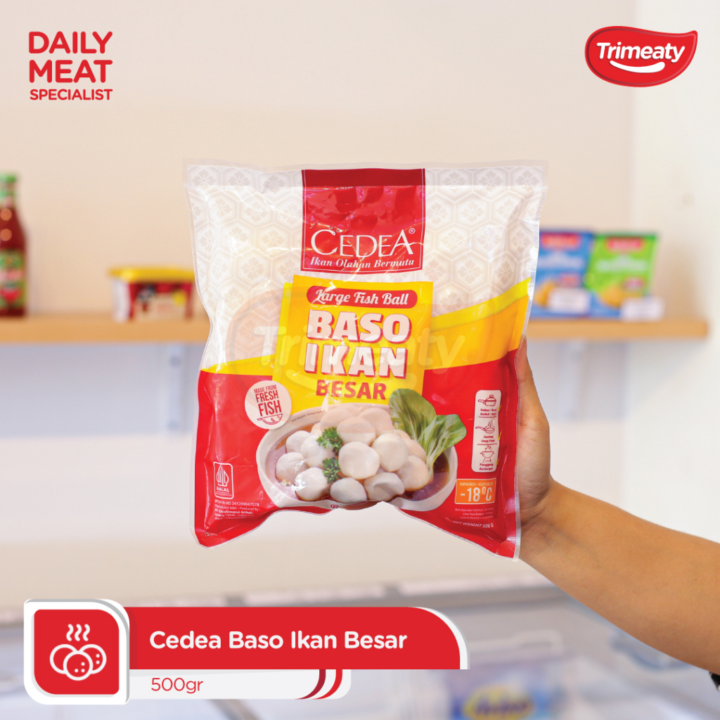 

Cedea Baso Ikan / Bakso Ikan Besar - 500gr