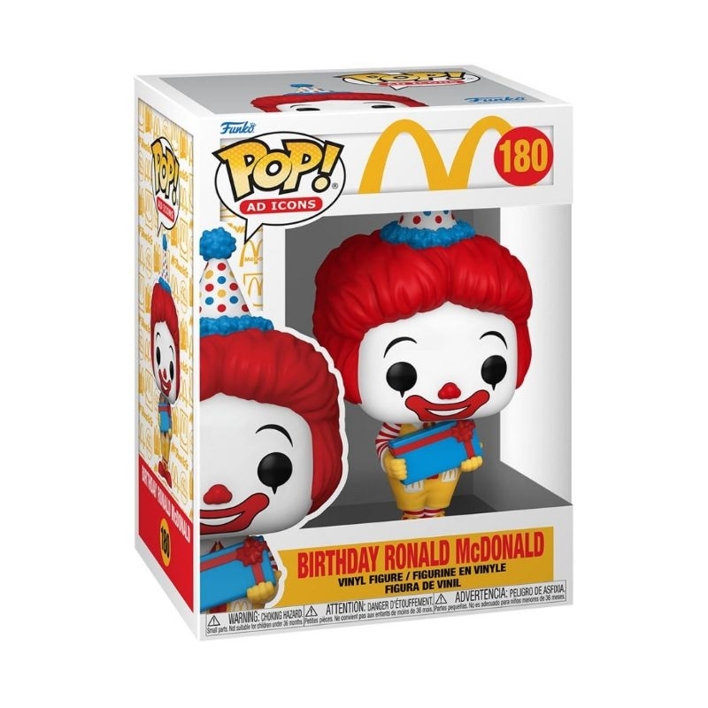 Funko Pop McDonalds - Birthday Ronald McDonald #180