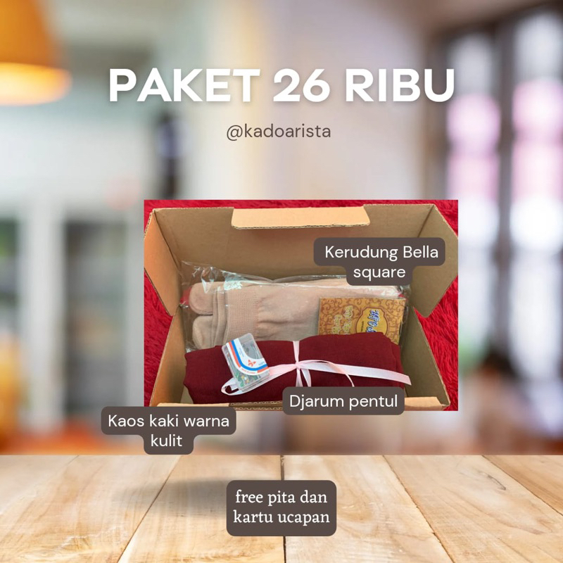 

paket kado wanita 20 ribuan