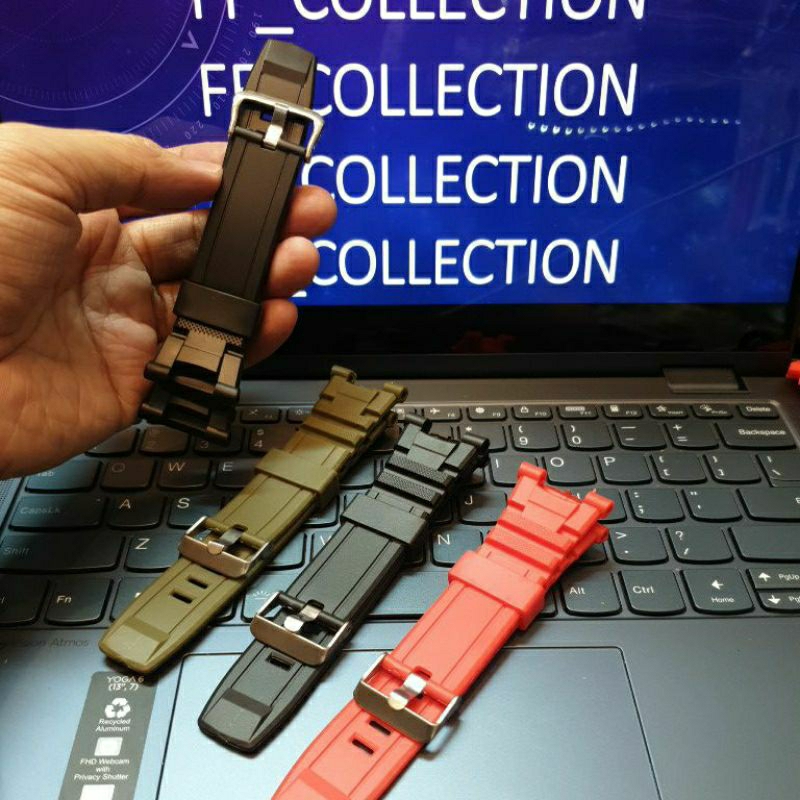 STRAP G SHOCK GS 12 Tali Jam Tangan QQ QnQ q&Q GW85 M124 124 GW 85 GW- 86 PNP jam G-Shock IYW-0098