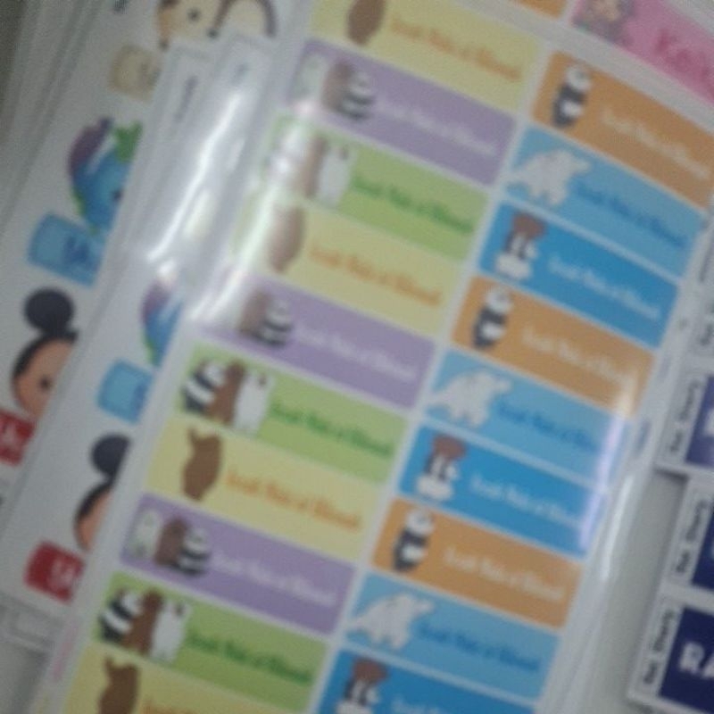 

VYNIL LABEL NAMA WATERPROOF TAHAN AIR