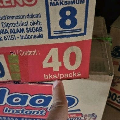 

2Xbtygneal Sakha Snack ) Ed 10.25 - Ctn 40S - Mie Sedaap Goreng Original Isi 40Pcs / Mi Sedap Goreng