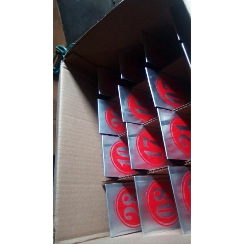 

paket nomor meja 1- 100 pcs,