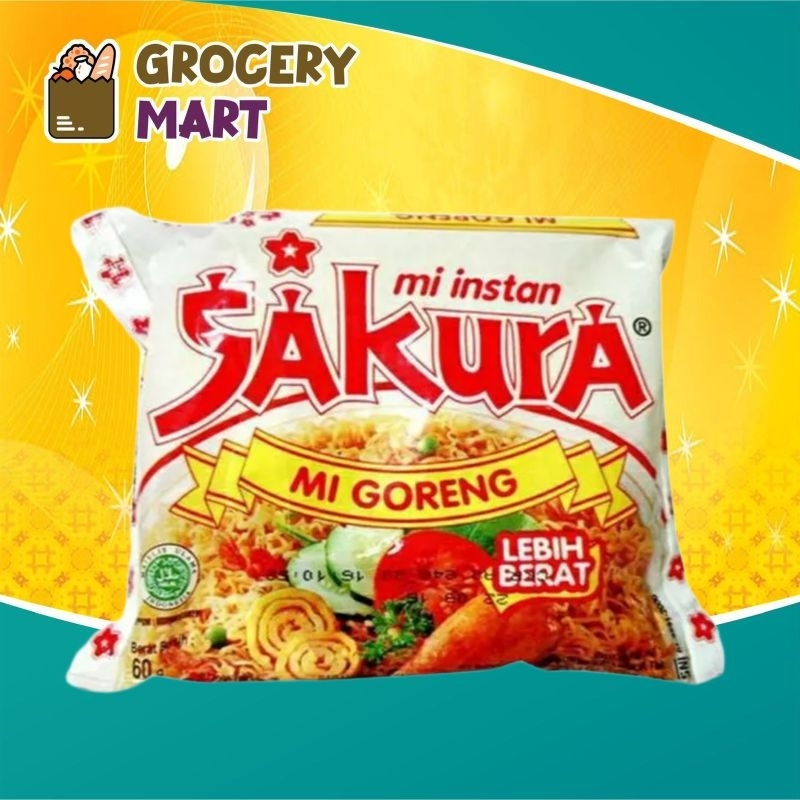 

Mi Sakura Goreng 60gr 1pcs - Mie Instant