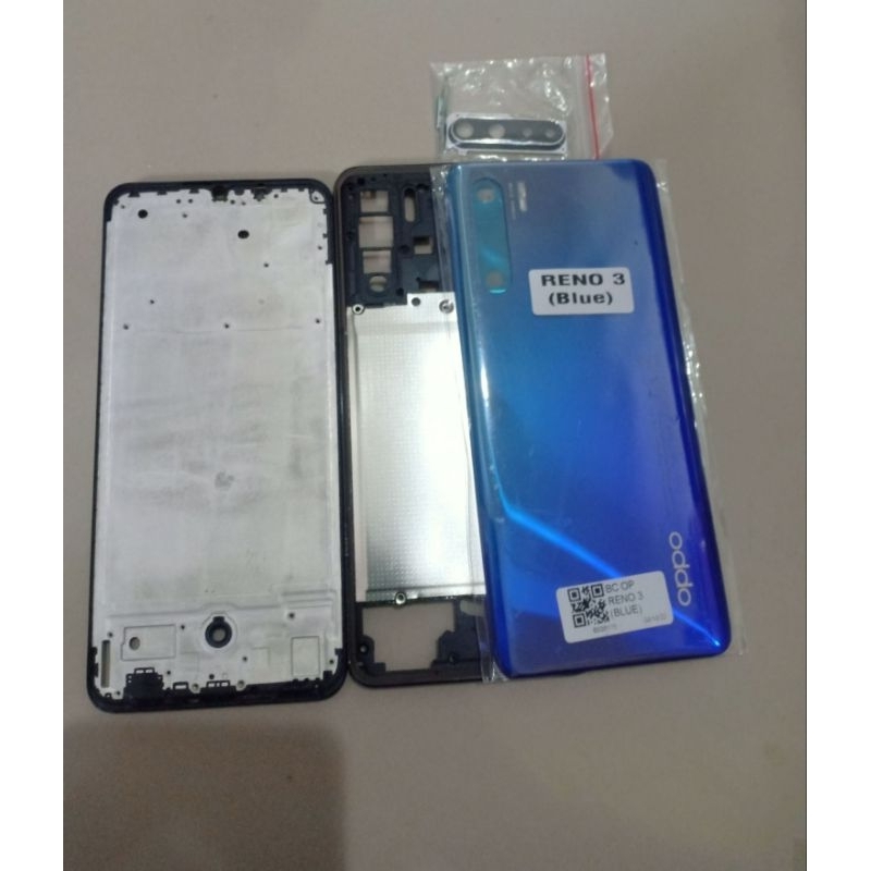 Casing Handphone Oppo Reno3 Fullset ( Backdoor+Freme+Bezzel)