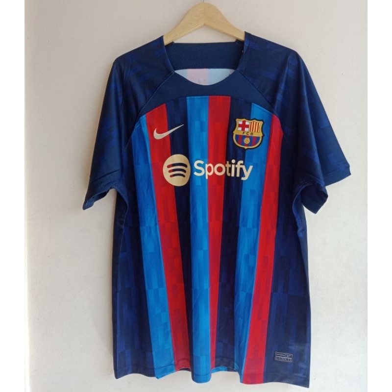 JERSEY BOLA BARCA HOME NEW SEASON 2022 2023 GRADE ORI
