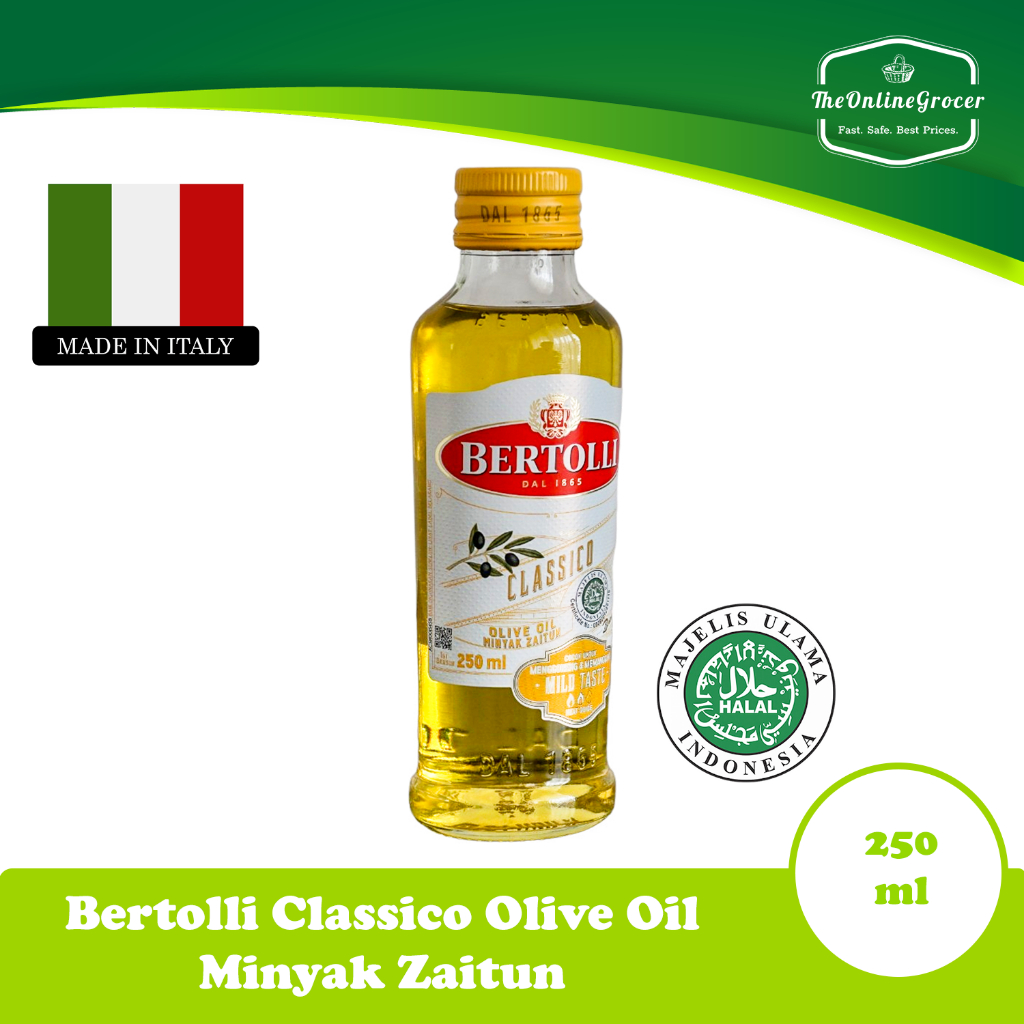 

Bertolli Classico Olive Oil - Minyak Zaitun Classico 250ml