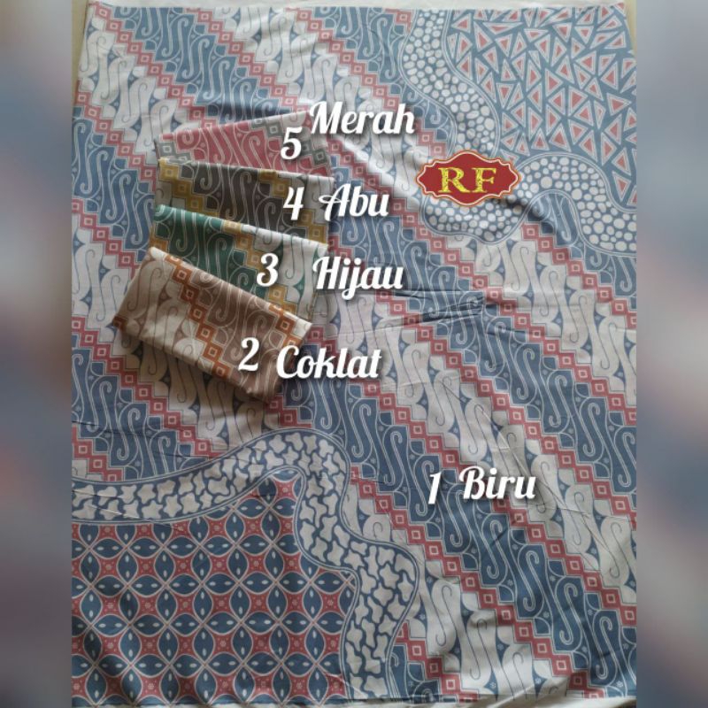 Kain Batik TRR (Teteron Rayon) || Kain Batik Murah || Kain Batik Pekalongan