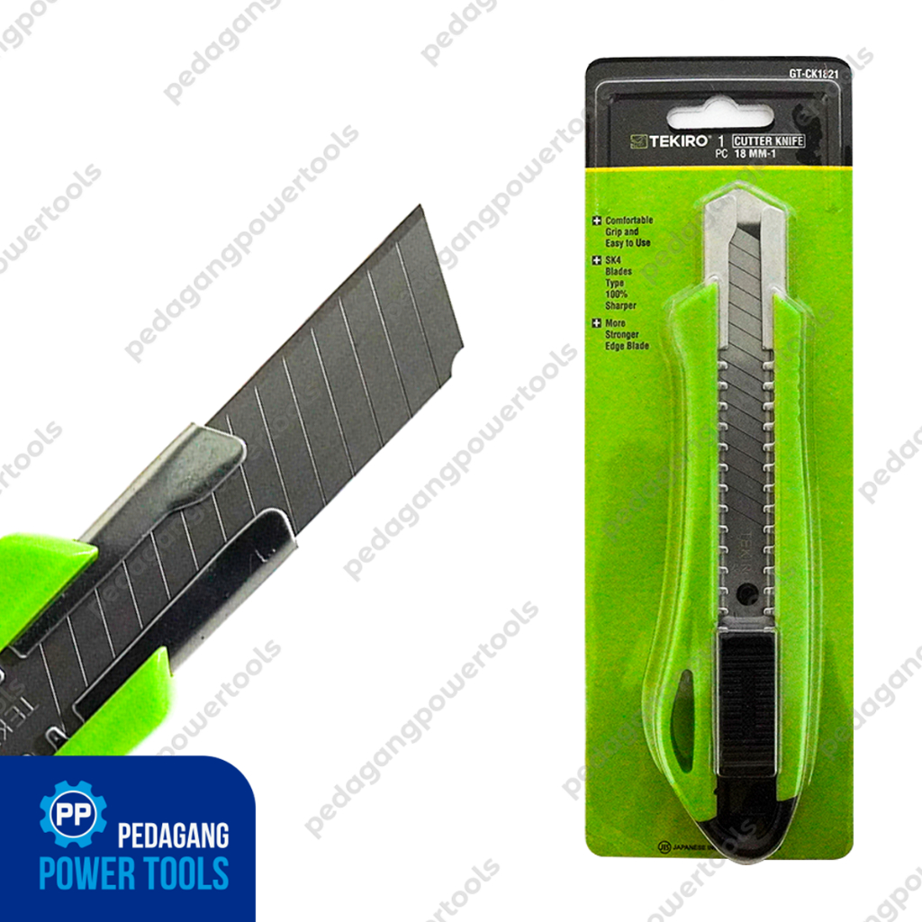 

TEKIRO PISAU CUTTER BESAR ALAT PEMOTONG KERTAS KATER CUTER GT-CK1821 JunDW