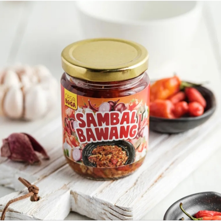 

CASA BOGA Sambal Bawang 230g Halal