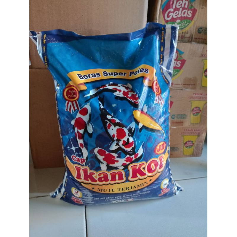

Beras ikan koi biru 5kg promo punel terlaris di kediri