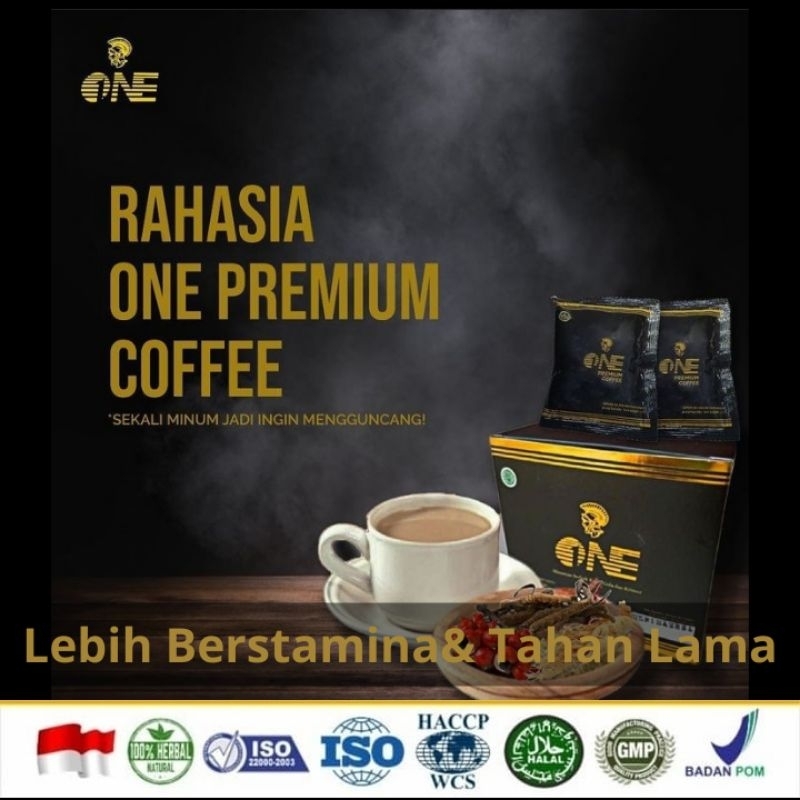 

One Premium Coffee - Rahasia Pria Tangguh Kopi Vitalitas Stamina!