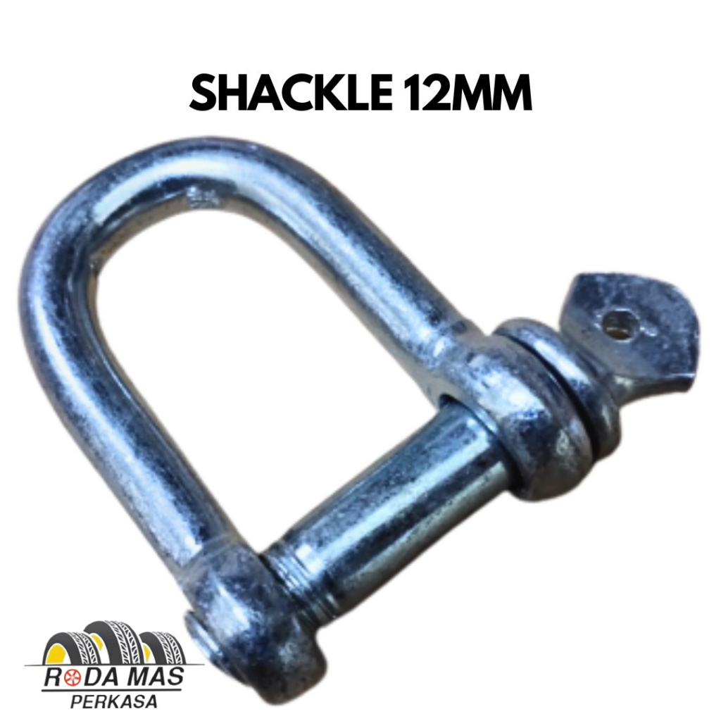 SEGEL D M12 / SHACKLES 12 mm / SAMBUNGAN RANTAI BESI 1/2 inch RMP