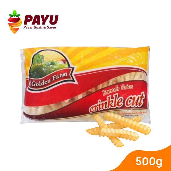 

Golden Farm French Fries Crinkle Cut [500g]