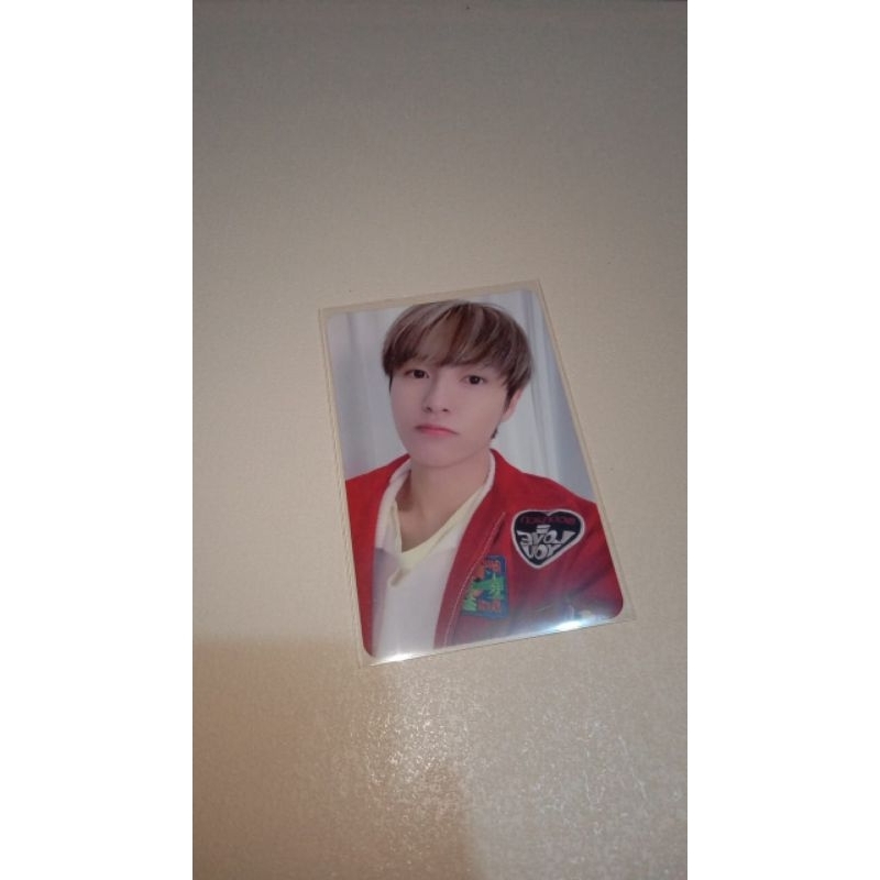 PHOTOCARD OFFICIAL RENJUN PIZZA