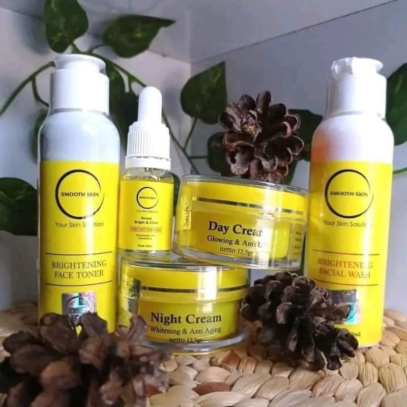 SMOOTHSKIN  LENGKAP SERUM 100% ORIGINAL