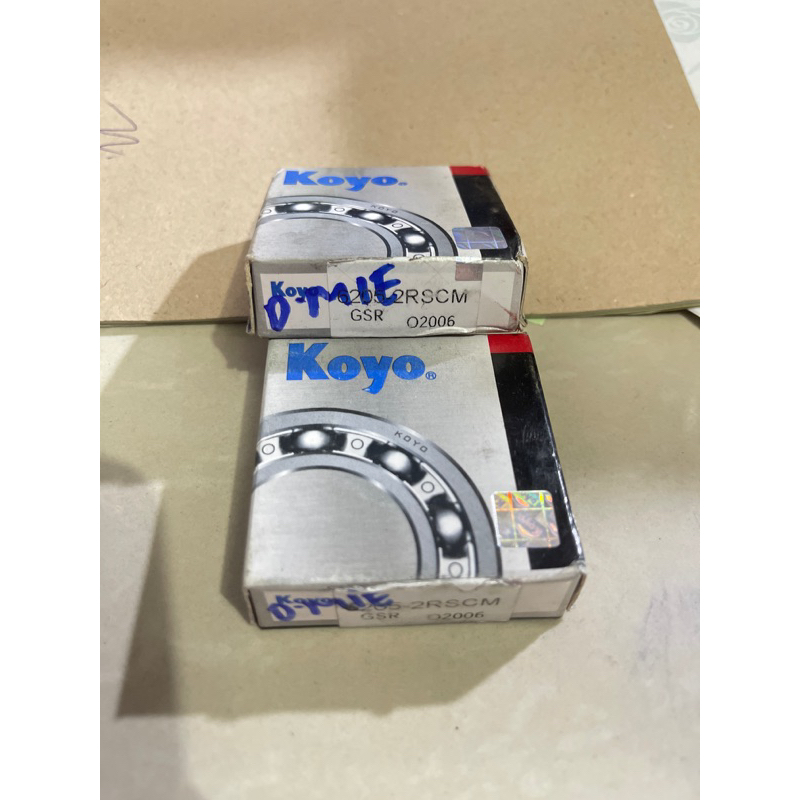 LAHAR BEARING 6205 RS KOYO JAPAN