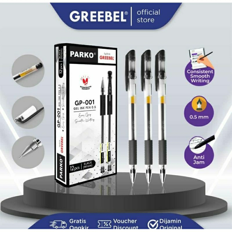 

Parko Gelpen 001 . pulpen gel