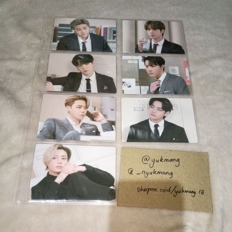 Sharing MPC Merch box #3 #5 #7 BTS photocard MB11