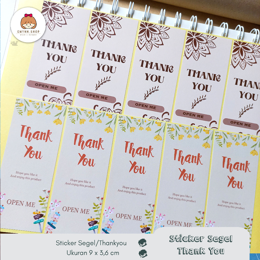 

Stiker Segel Panjang | Persegi Panjang | Series 6