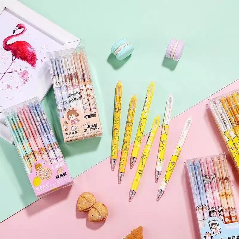 

Pulpen Gel Mekanik Bisa Hapus Motif Kartun