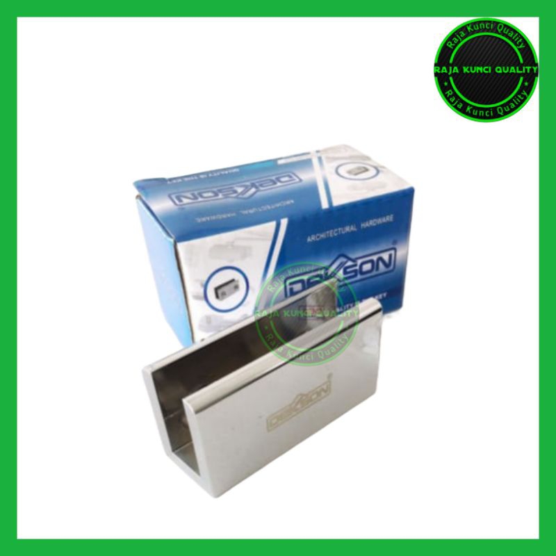 GLASS CLIP KACA 8-12MM DEKSON/PENJEPIT KACA KE LANTAI