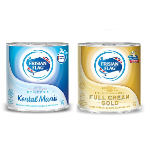 

susu kental manis frisian flag kemasan kaleng 490gr