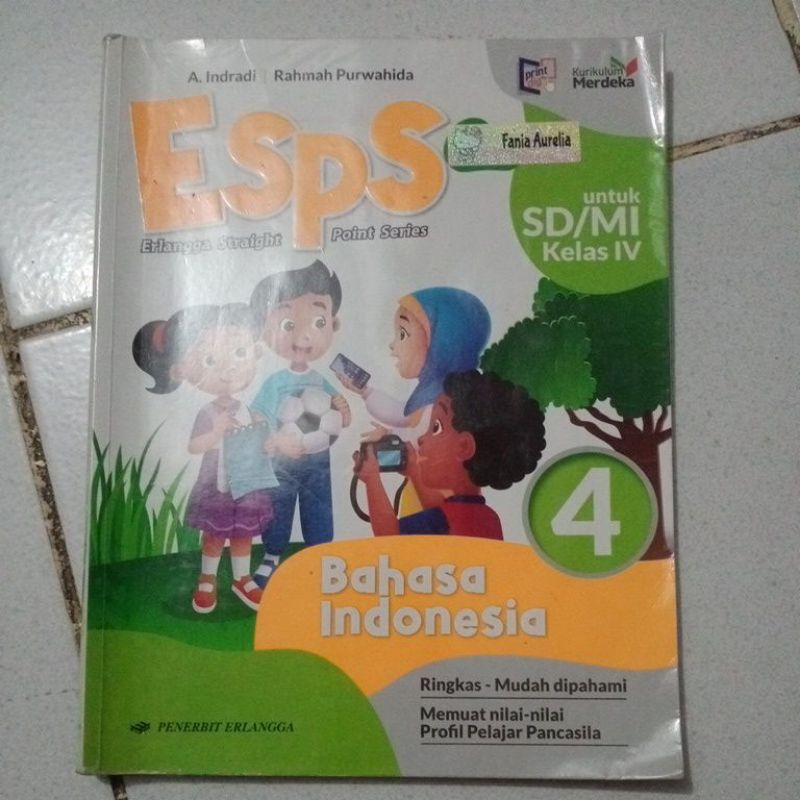 ESPS Bahasa Indonesia Kelas 4 Kur merdeka
