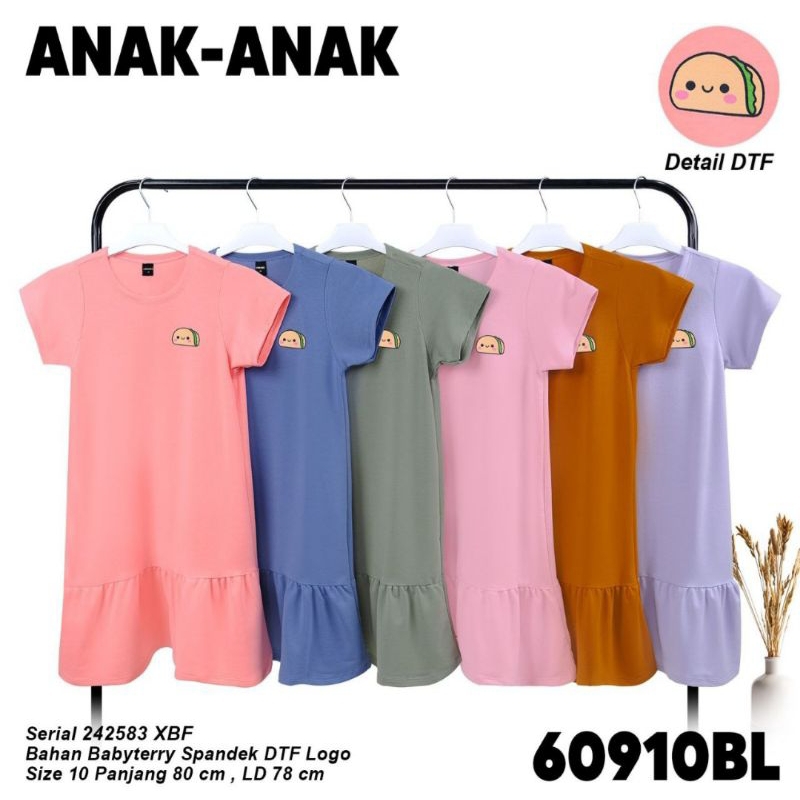 LEMONE 60910 DRESS ANAK PEREMPUAN UK.10