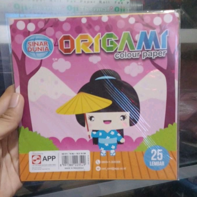 

Kertas Lipat SIDU 16 x 16 cm 25 Lembar