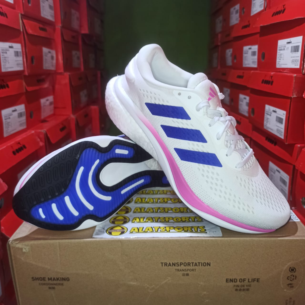 Adidas Supernova 2 Sepatu Sneaker Running Pria ORIGINAL