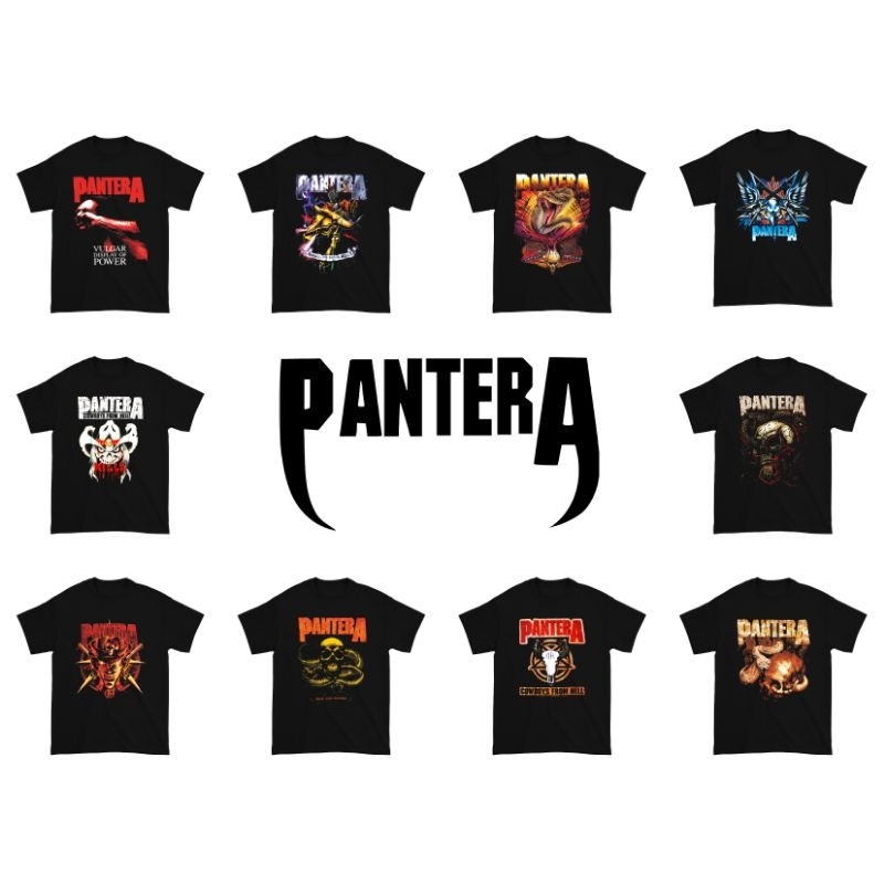 Kaos Pantera Band / Baju Pantera Band / Kaos Music Vintage