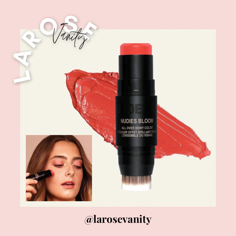 NUDESTIX Nudies Bloom Stick Blush - Poppy Girl