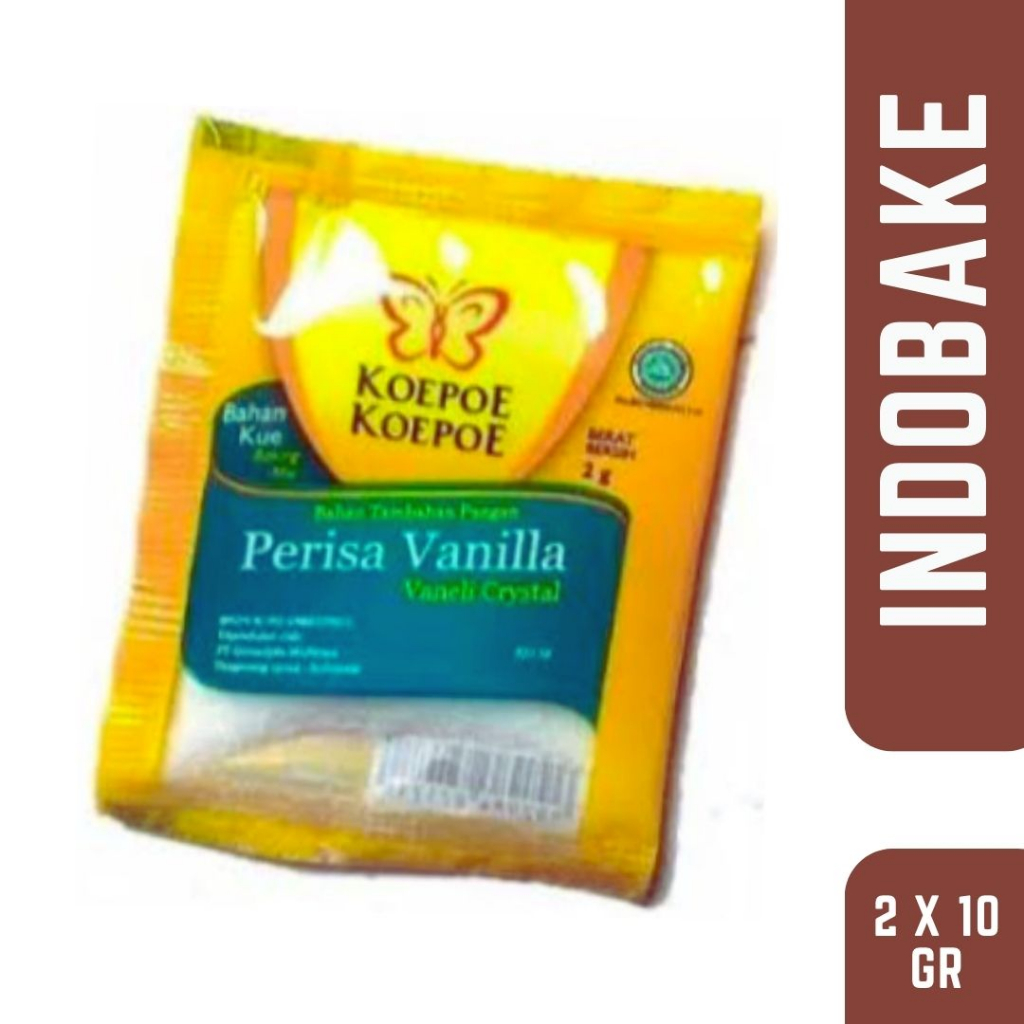 

PERISA VANILLA KOEPOE KOEPOE Sachet 2gr / Vanili Bubuk Koepoe / Vanila Bubuk (1 renteng isi 10pcs)