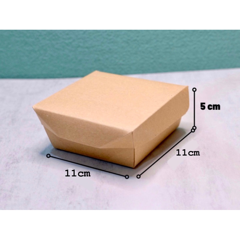 Lunch Box Kraft Paper Laminasi Ukuran S M L Ecer ~ GALERI PLASTIK FROZEN FOOD