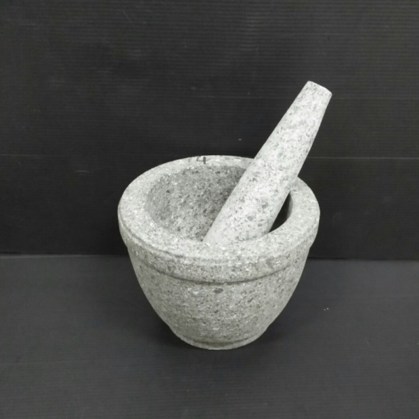 Unik LUMPANG BATU MINI PER SET - TUMBUKAN BATU MINI 14CM PLUS ANAK LUMPANG Murah