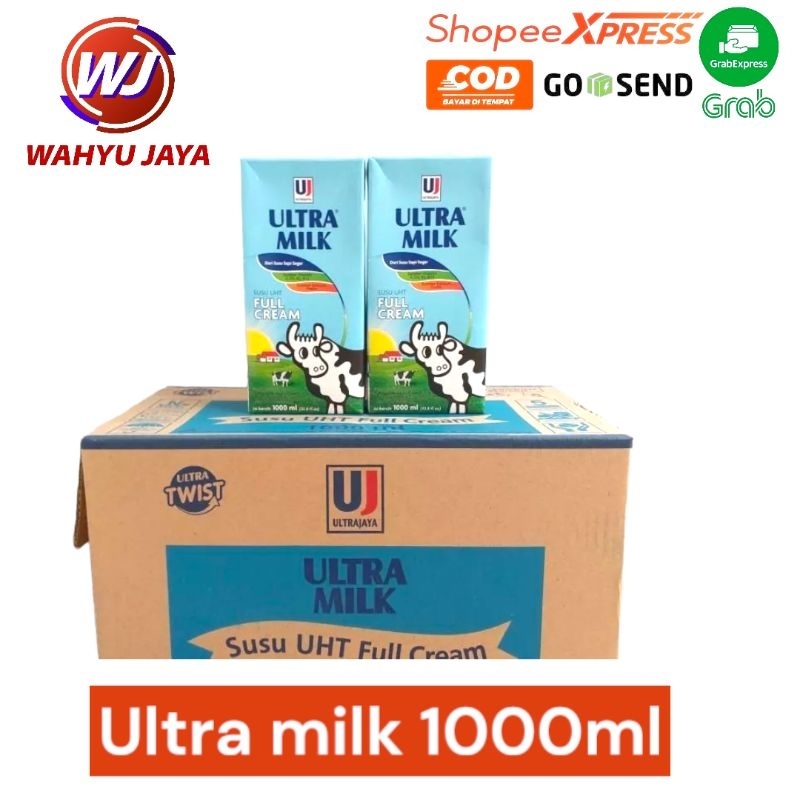 

ultra milk full cream 1dus/12pcs