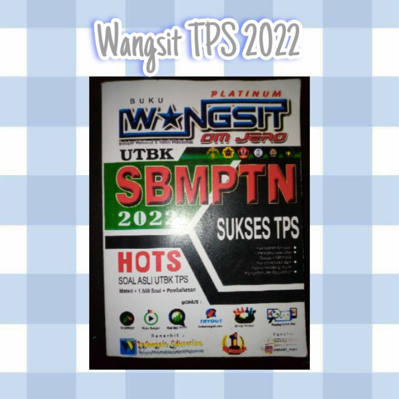 WANGSIT TPS PLATINUM 2022 (Preloved)