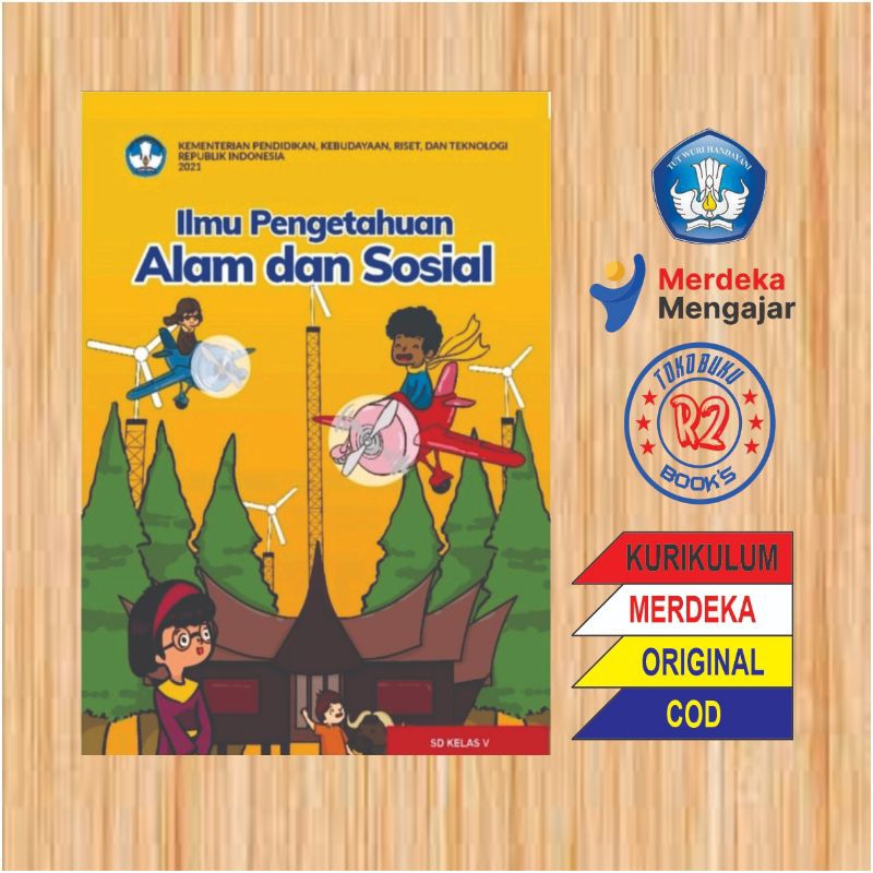 

Buku ilmu pengetahuan alam dan sosial kelas 5 SD kurikulum merdeka
