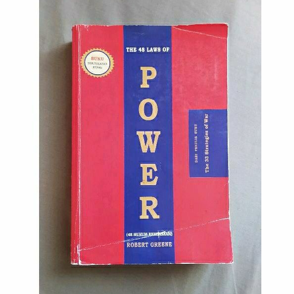 

Original Buku Bekas | Buku The 48 Laws Of Power | Terjemahan Resmi Indonesia | Nevsstore Original Book