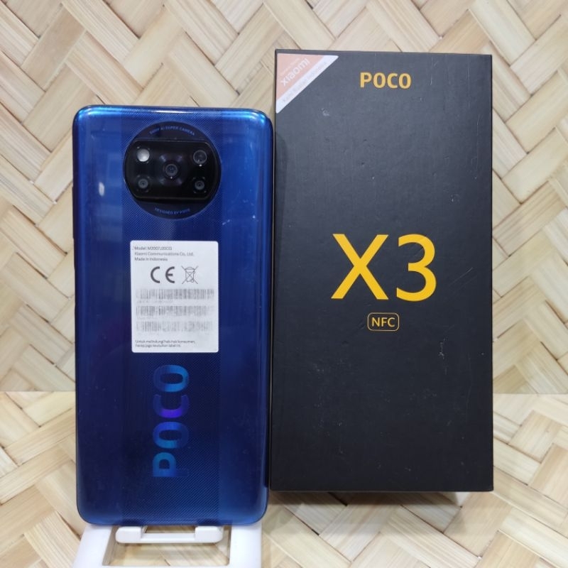 POCO X3 NFC Ram 8/128GB 6/64GB Handphone Second fullset Original bergaransi