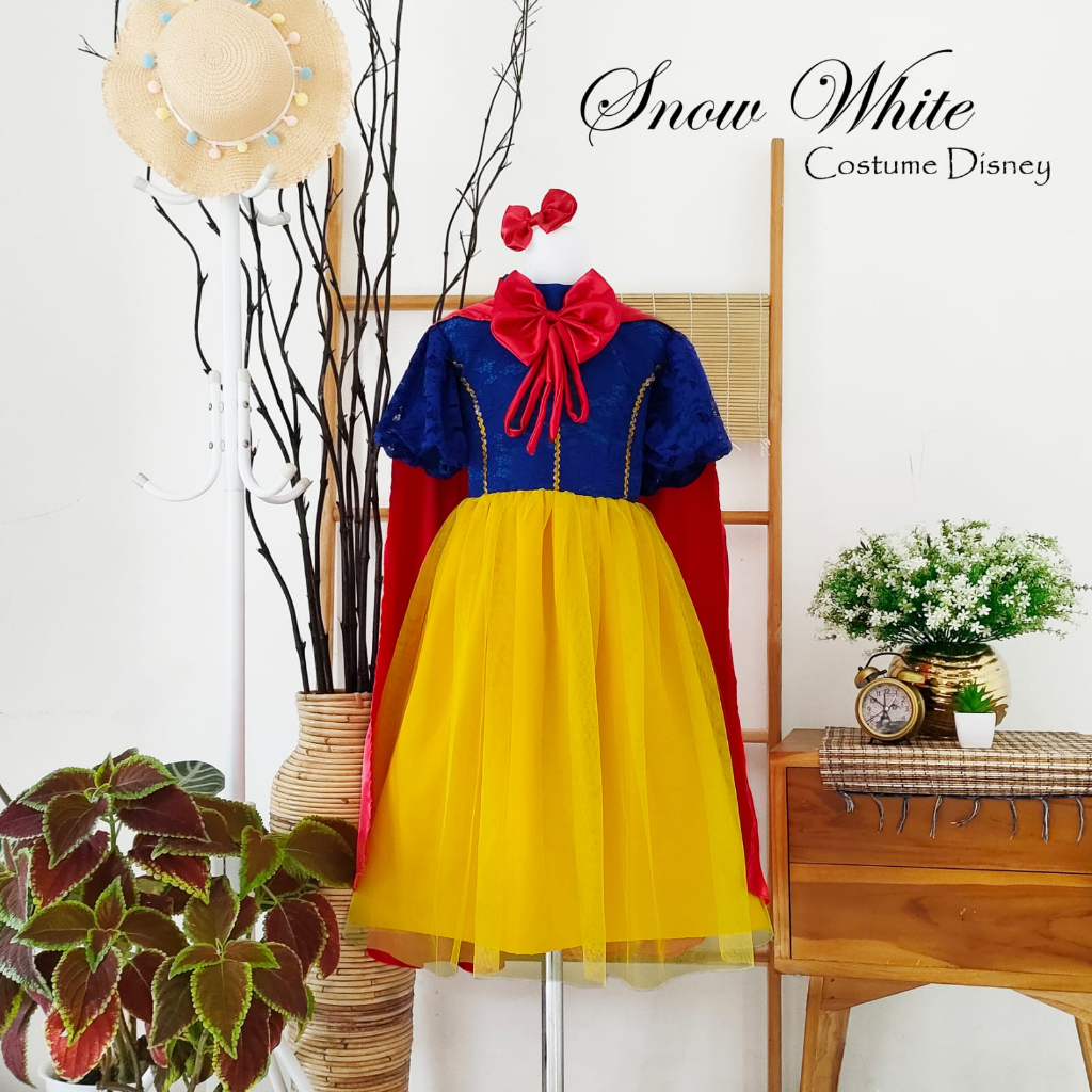 Baju anak baju kostum snow white baju anak dan dewasa
