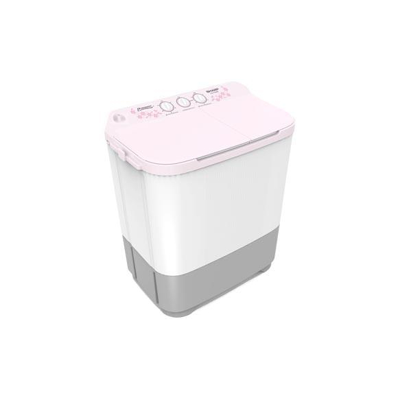 Sharp Mesin Cuci Twin Tub 7 Kg ES-T80MW-PK