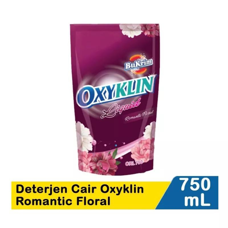 BUKRIM Oxyklin deterjen cair 750 ml