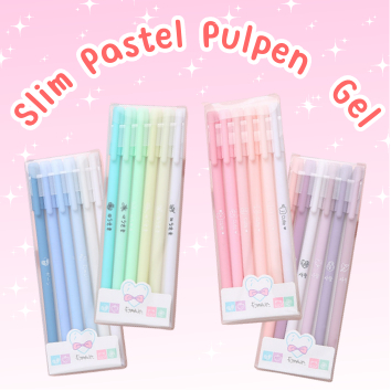 

[MILOSTUFF_ID] Pulpen Gel Morandi Color Series--MS0308