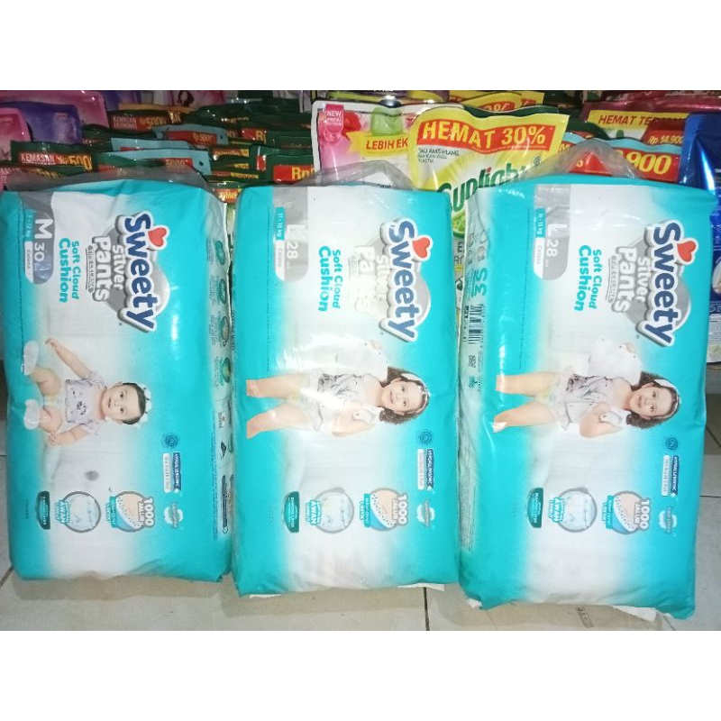 Pampers sweety silver pants