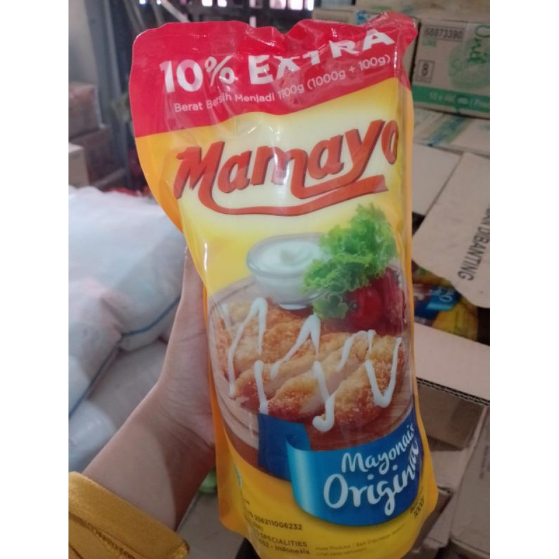 

Mayonaise mamayo 1 kg Refill batalan hemat isinya banyak